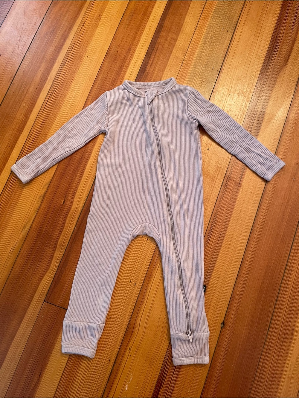 Kyte Baby 12-18M Ribbed Zipper Romper
